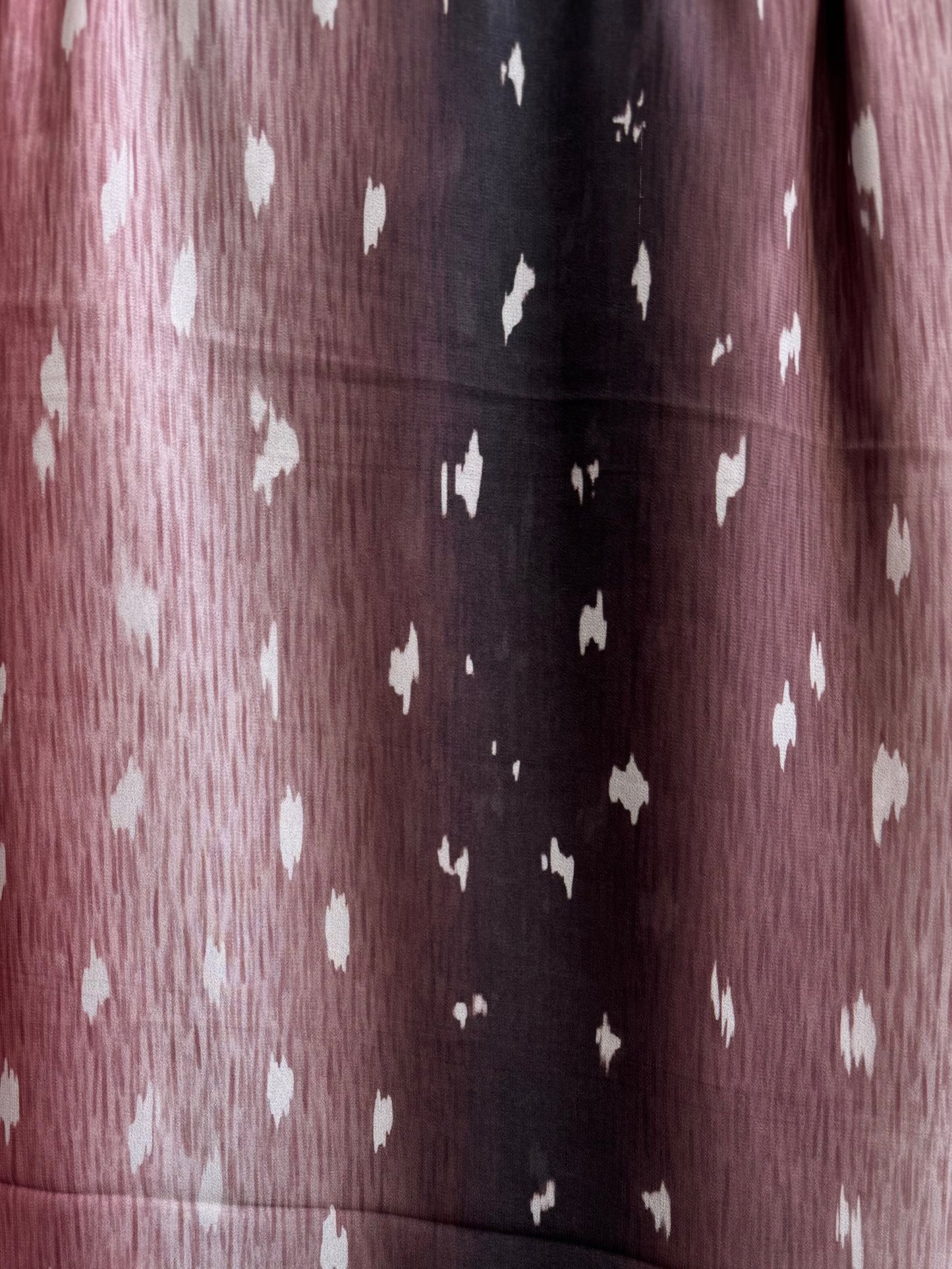 Original pink deer/fawn print ombré