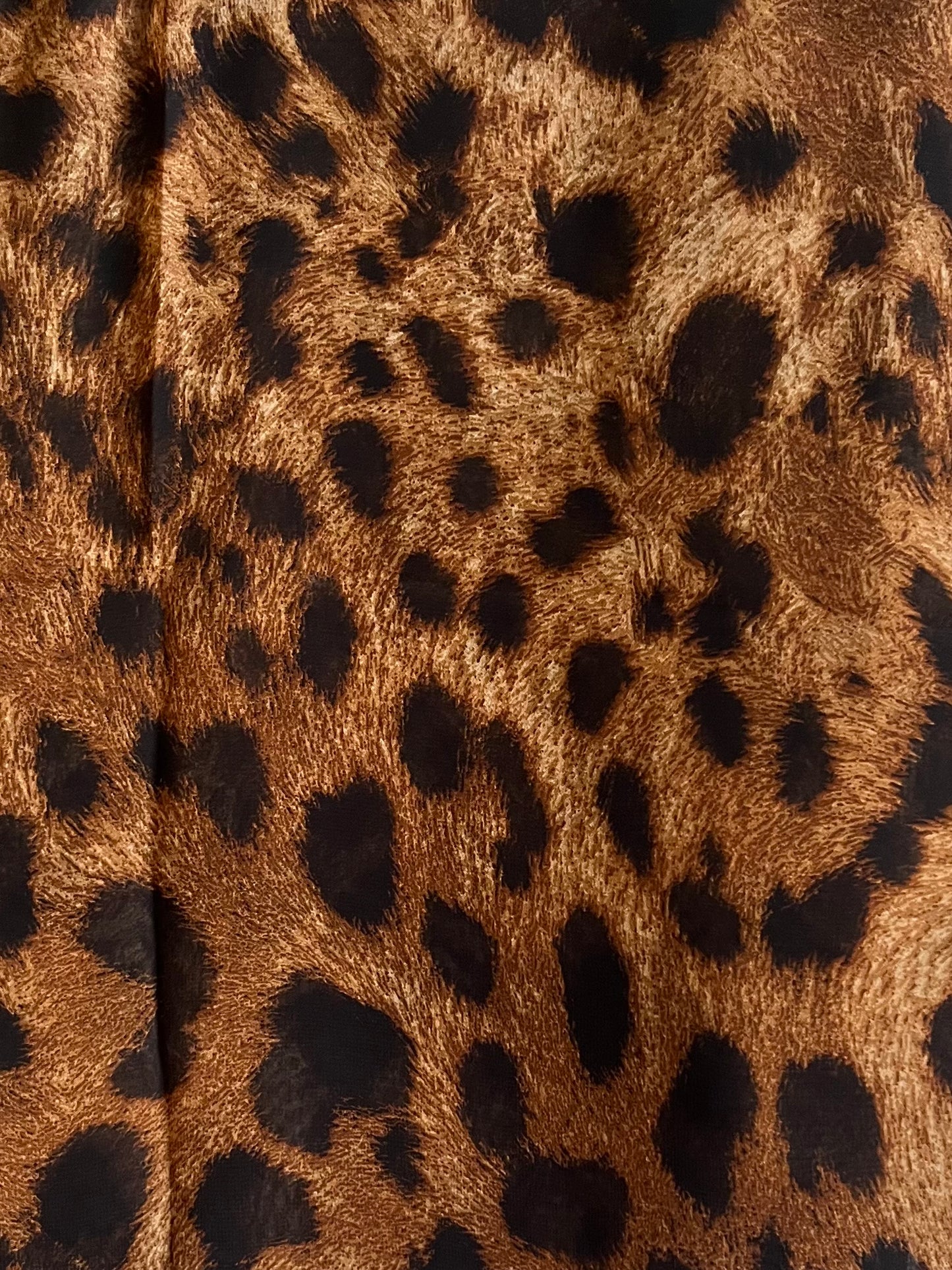 Fall original leopard blaze chiffon hijab