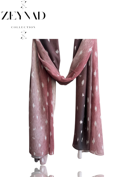 Original pink deer/fawn print ombré