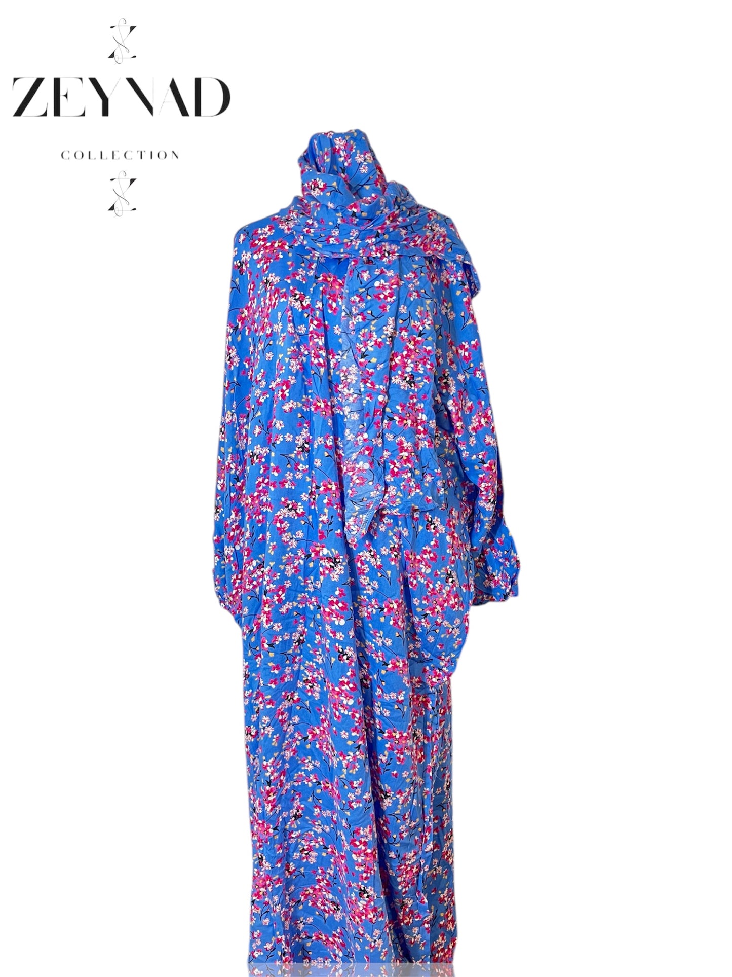 Faded Blue Prayer Set