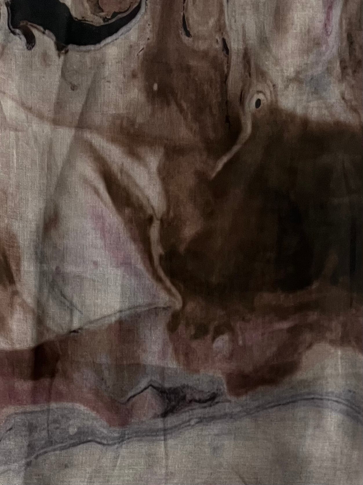 Mixture desert marble print ombré