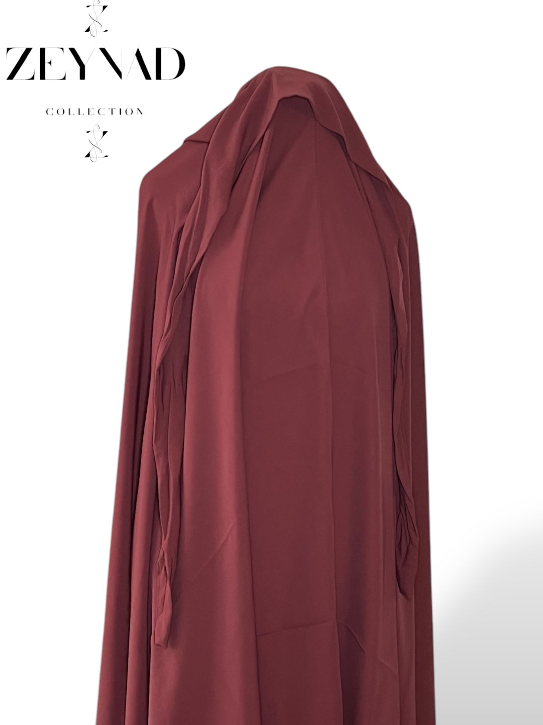 Faded Pink Long Hijab