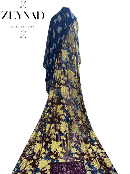 Tropical sparkle blue ZEYNAD Fransawi Dirac set