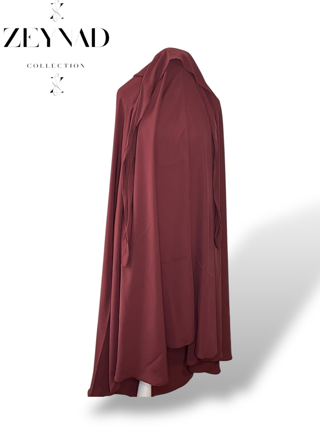 Faded Pink Long Hijab