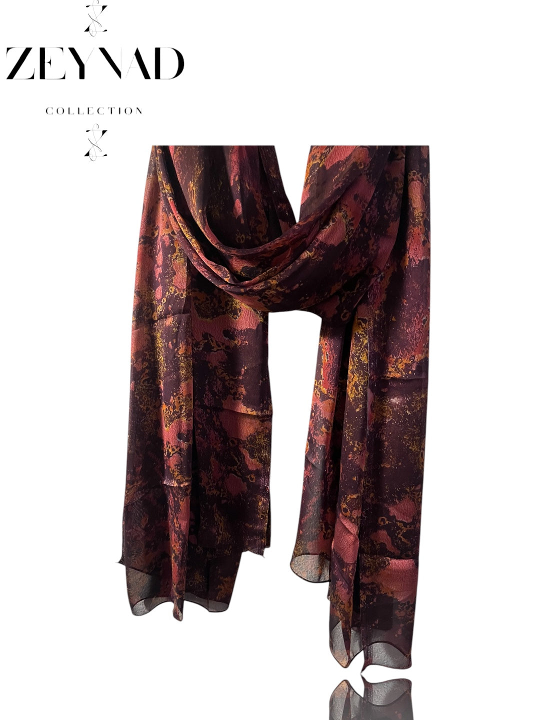 Ferrari Red ZEYNAD summer hijab
