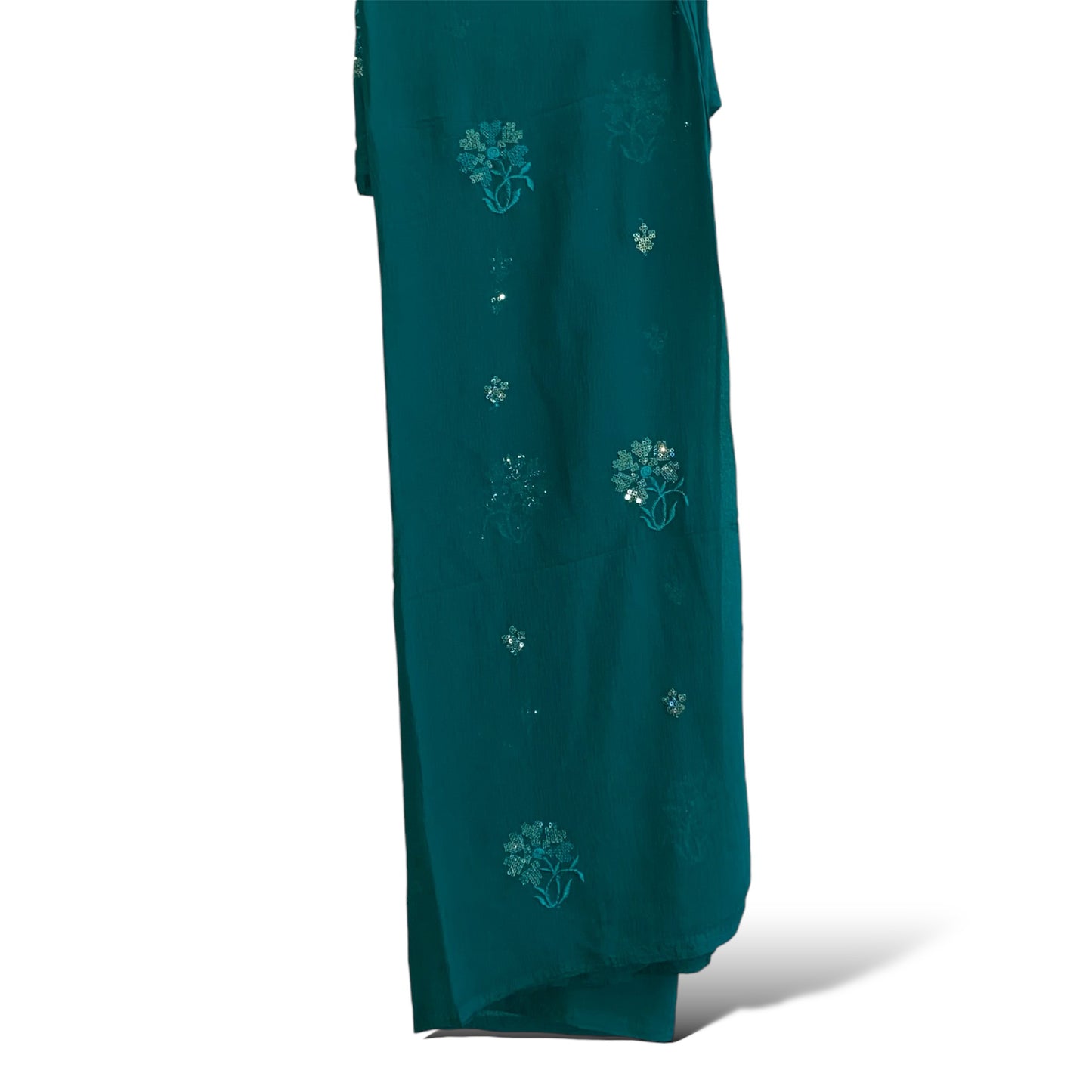 Elegant soft wavy flower hijabs