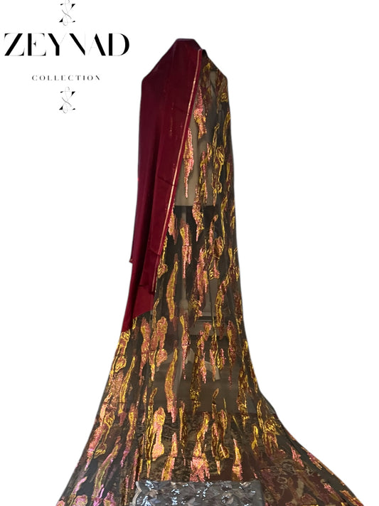 Red & Stripped Grey Dirac