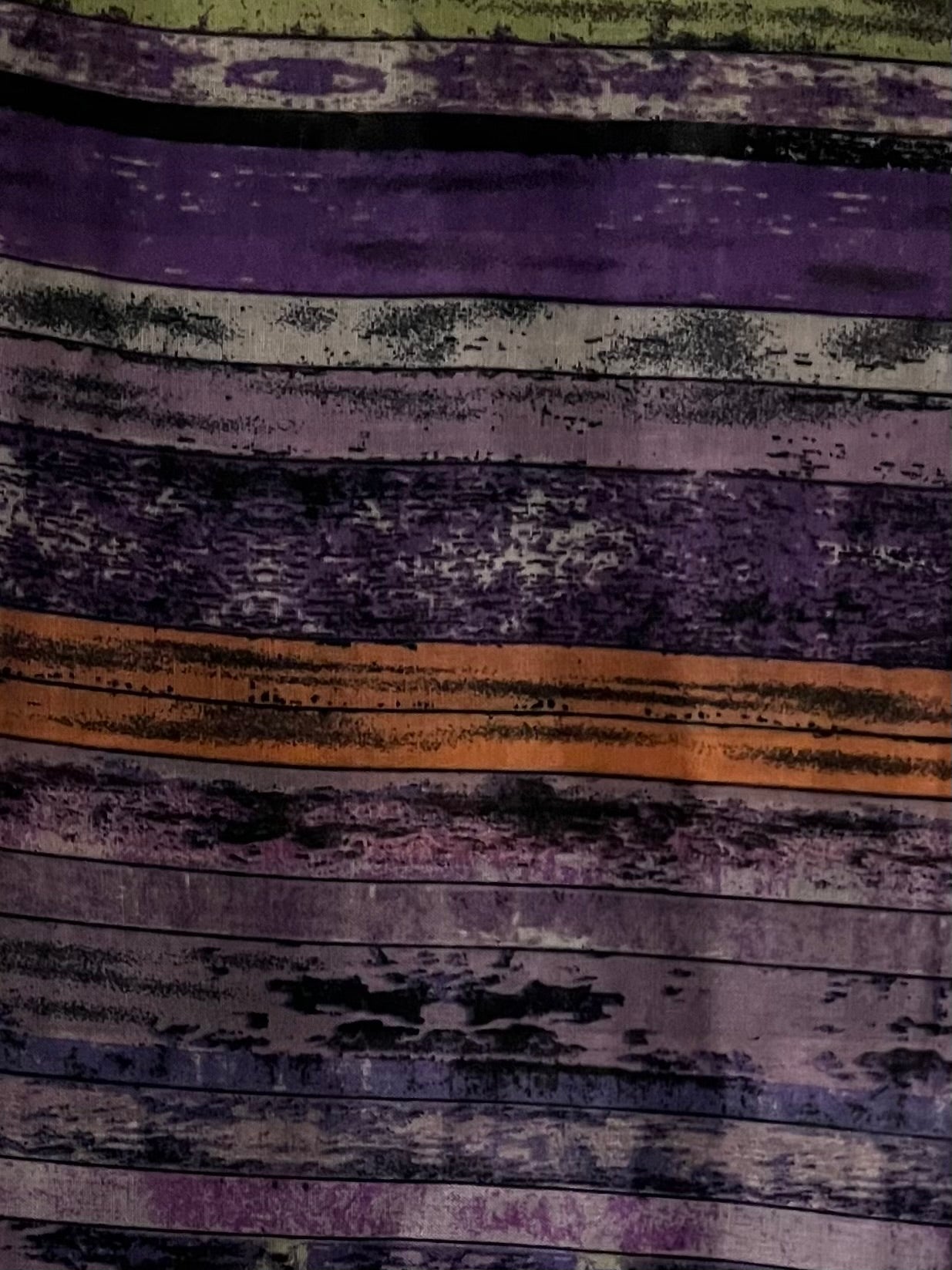 Purple & Orange lined modal hijab