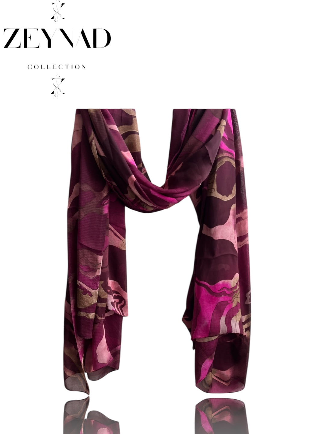 Mixture pink ZEYNAD print