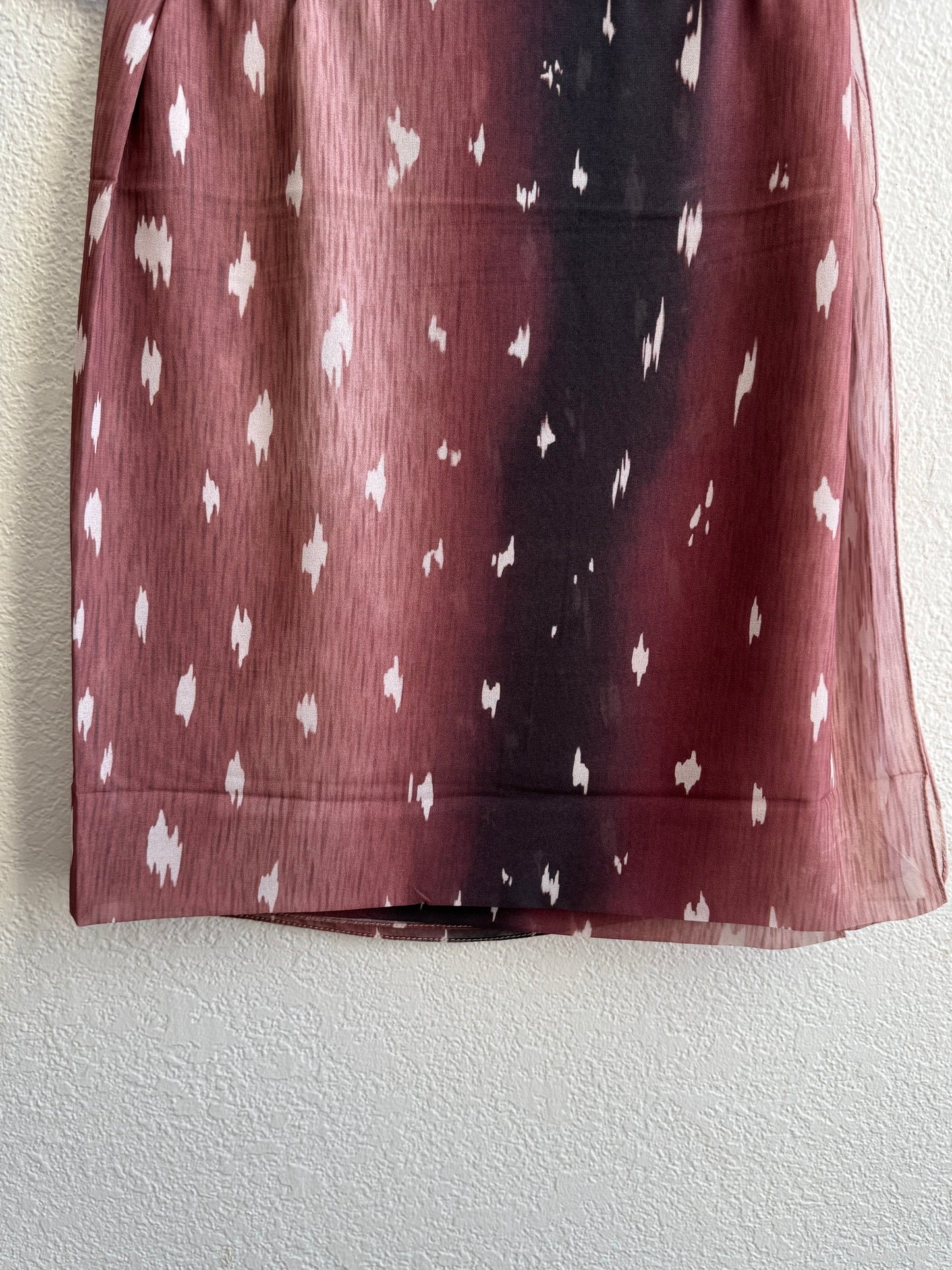 Original pink deer/fawn print ombré
