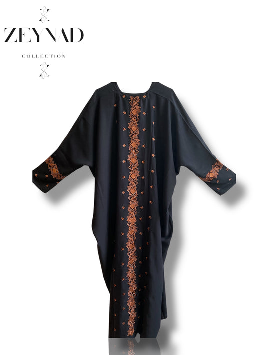 Midnight Flames Abaya