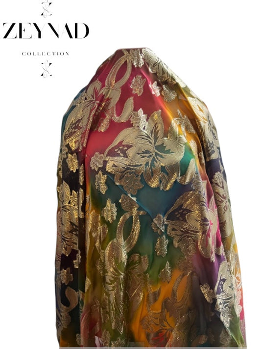 Premium Multicolor Wedding Garbasar - Fransawi