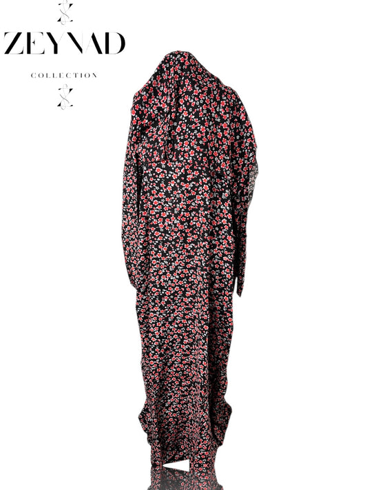 Vivid dark cherry prayer set