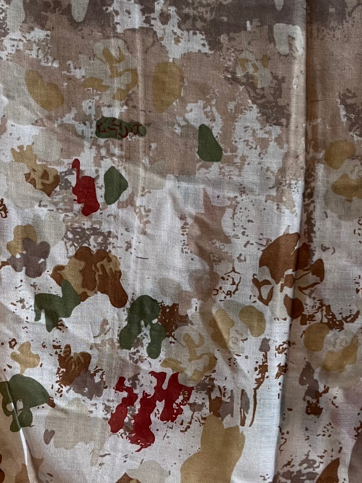 Autumn beige & colorful glow modal hijab