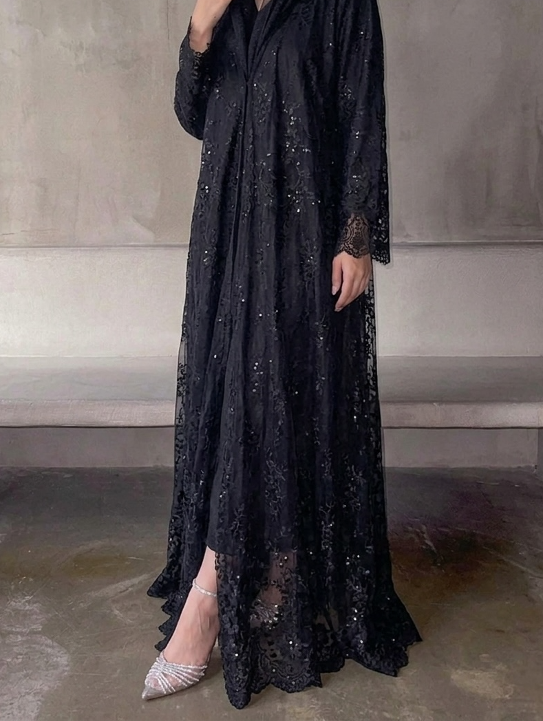 Storm ZEYNAD lace abaya