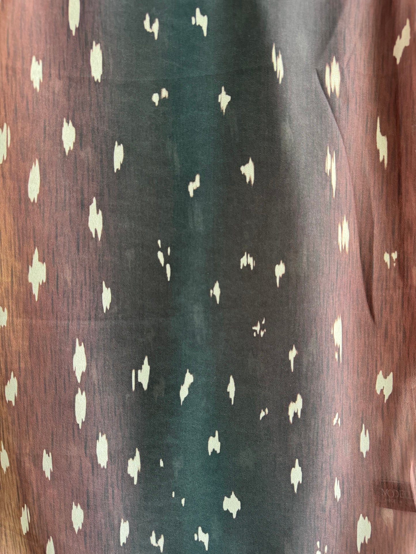 Original deer/fawn print ombré