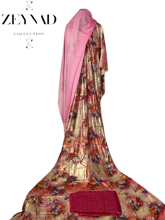 Classic radiant watercolor pink & majestic light pink Dirac set