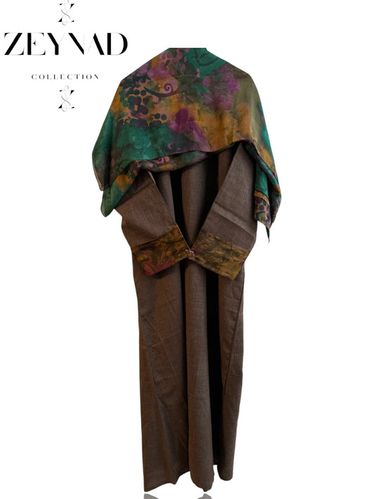 Starlight dust nature matching dress & hijab set