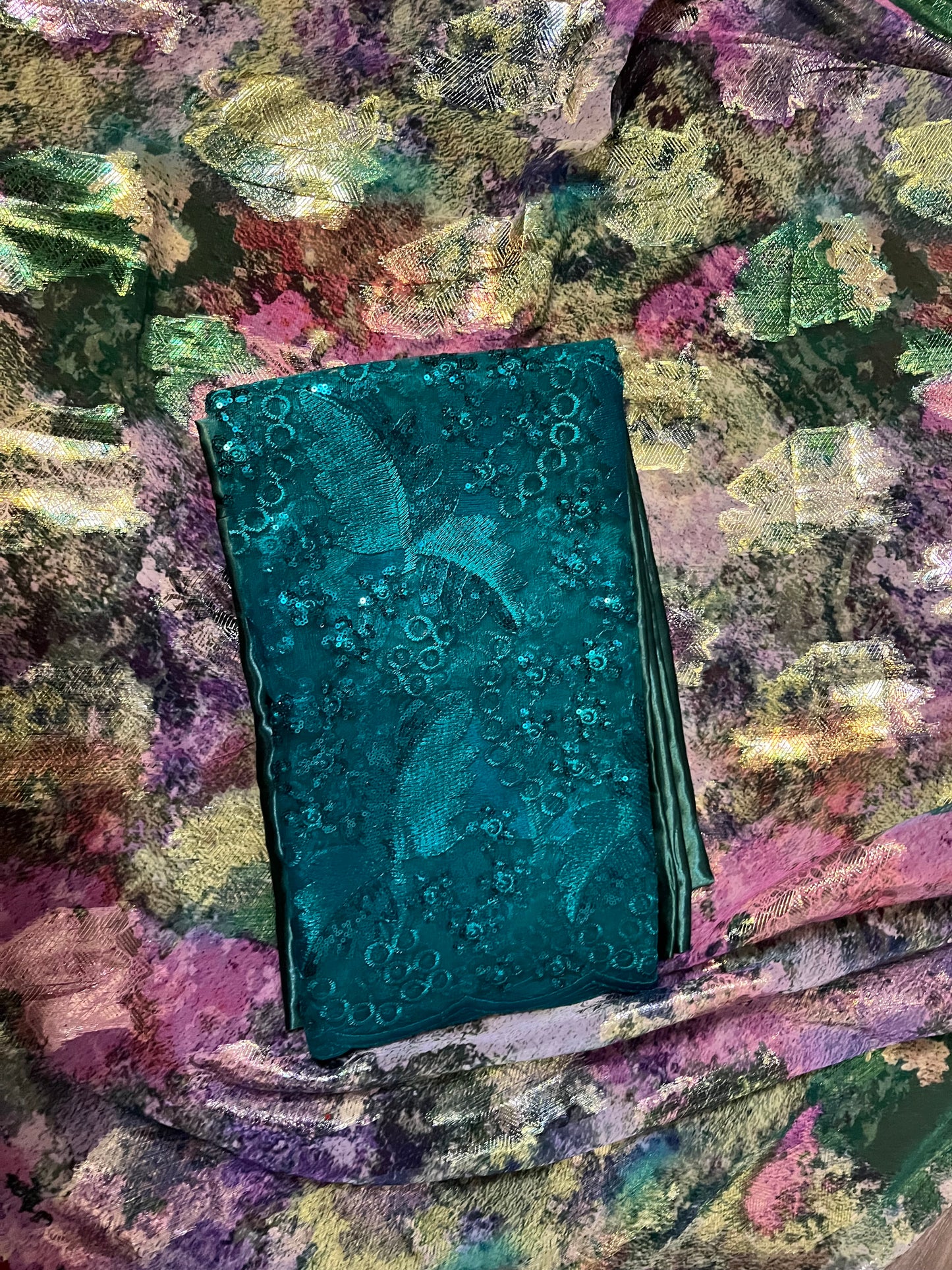 Forest green & mixture pink Dirac Set