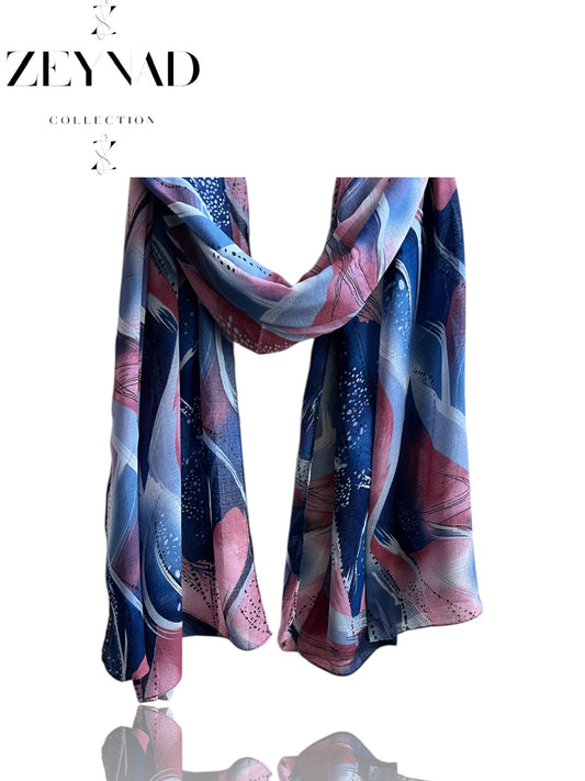 Vivid spring oceanic chiffon