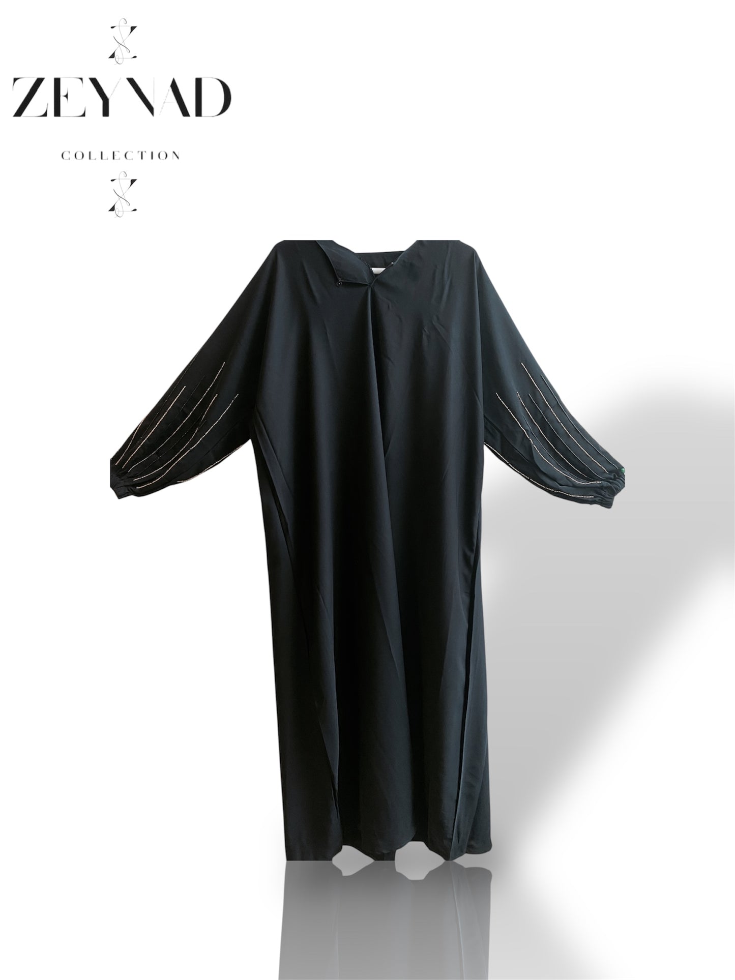 Midnight Lined Abaya