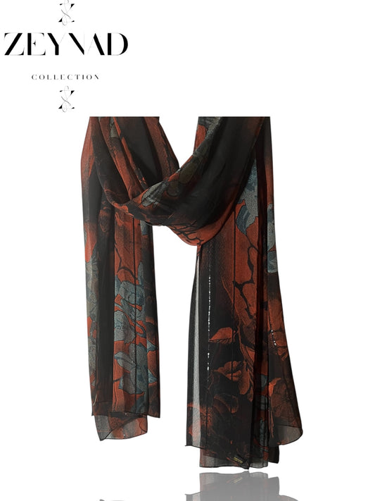 Artists muse wave chiffon hijab