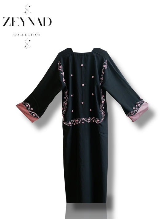 Pearl Twilight Pink Abaya