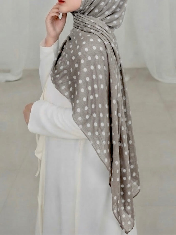 Sandstone ZEYNAD modal polka dot