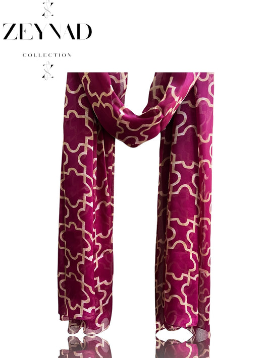 Blush ZEYNAD summer hijab
