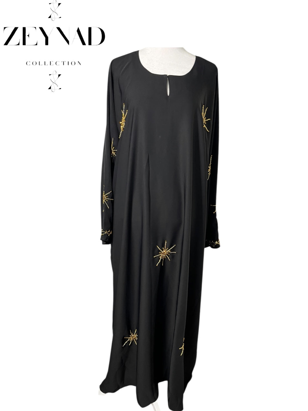 Vivid golden star limited Abaya