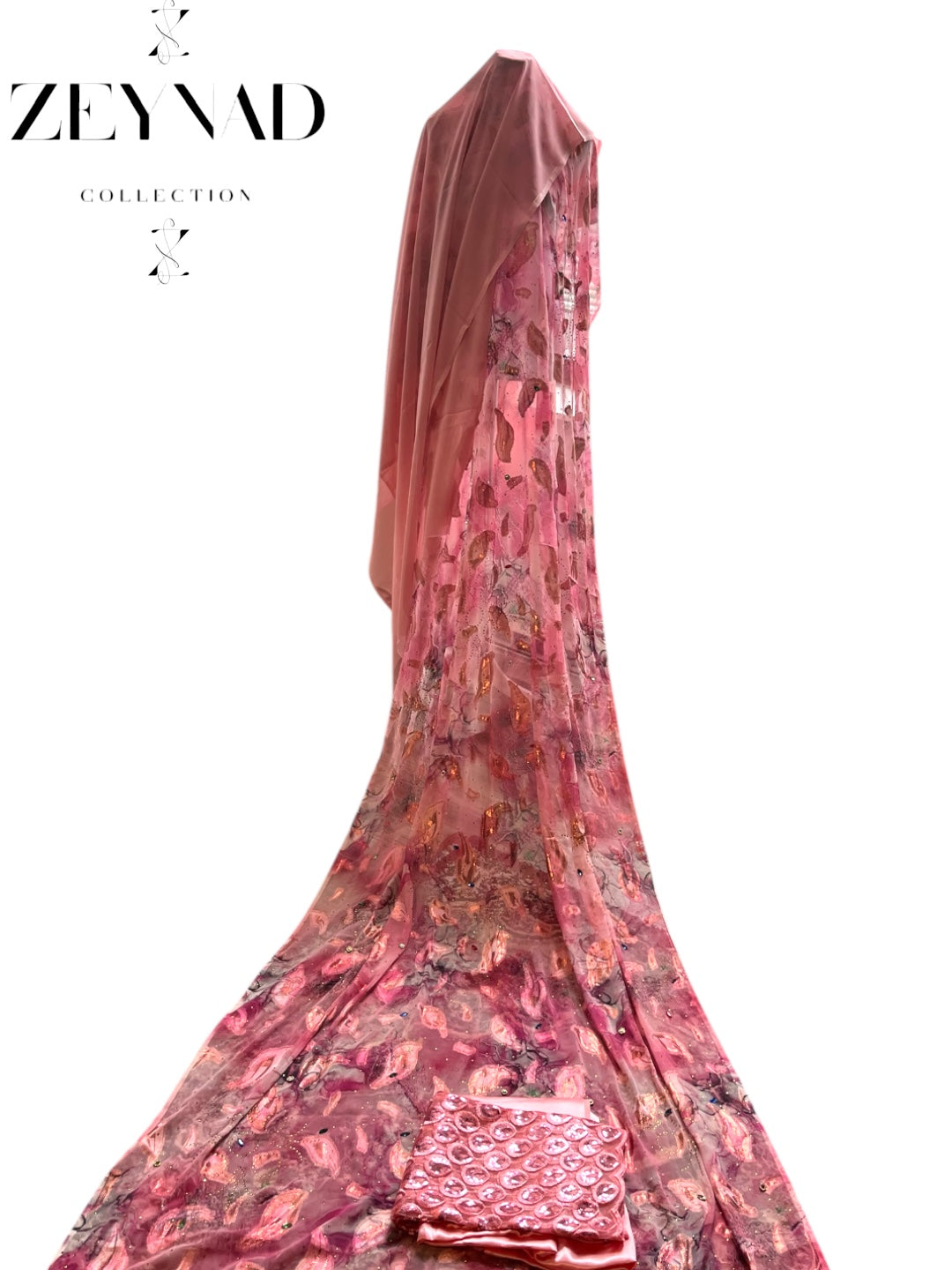 Majestic Triple Pink Stone Dirac set