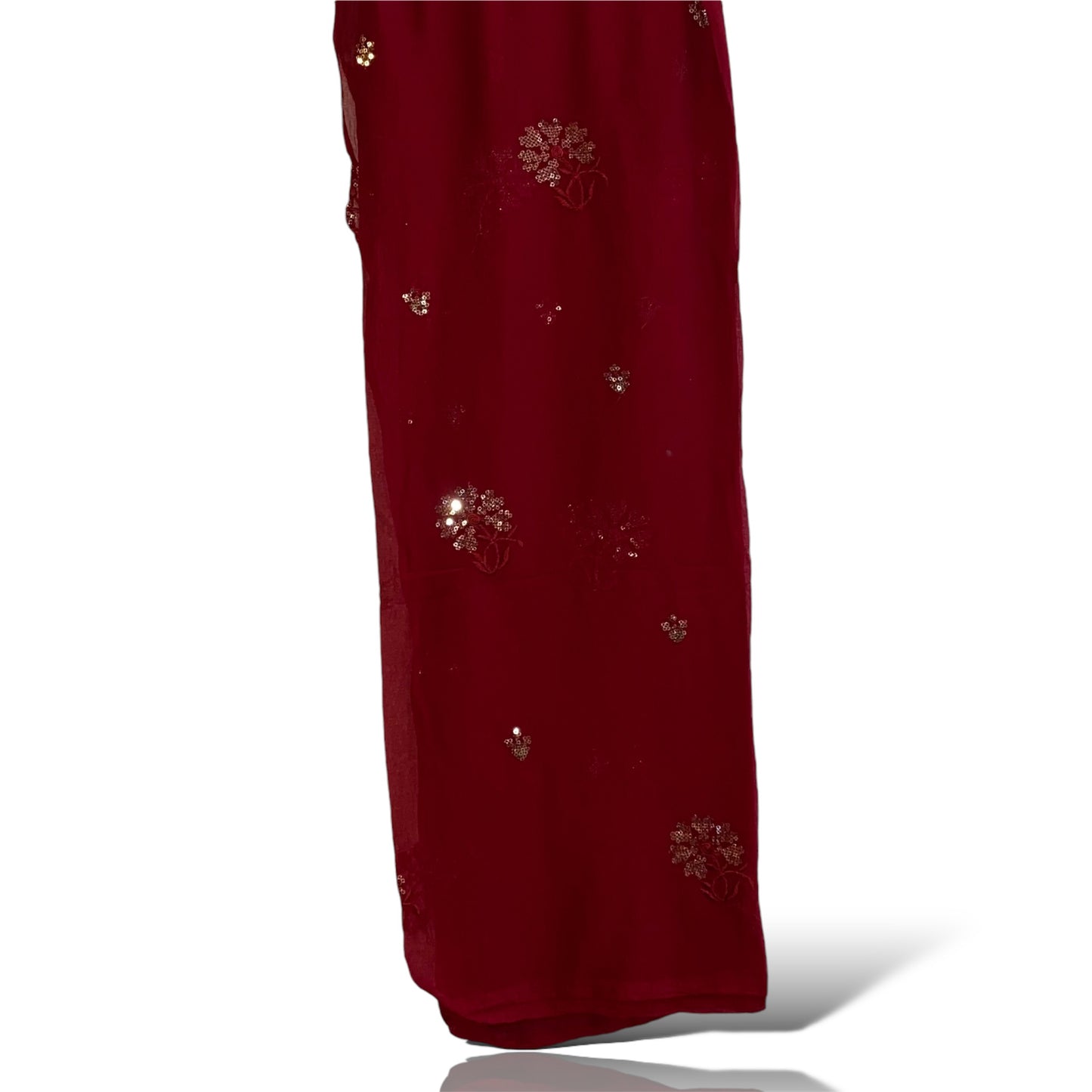 Elegant soft wavy flower hijabs