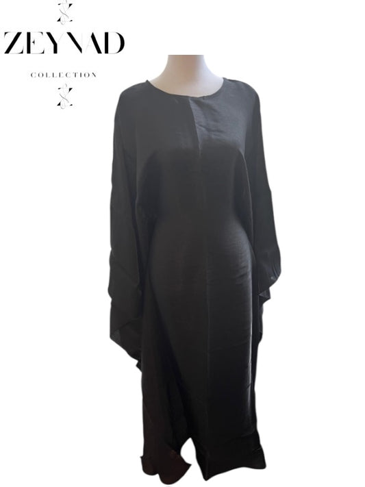 Premium Black Butterfly Dress