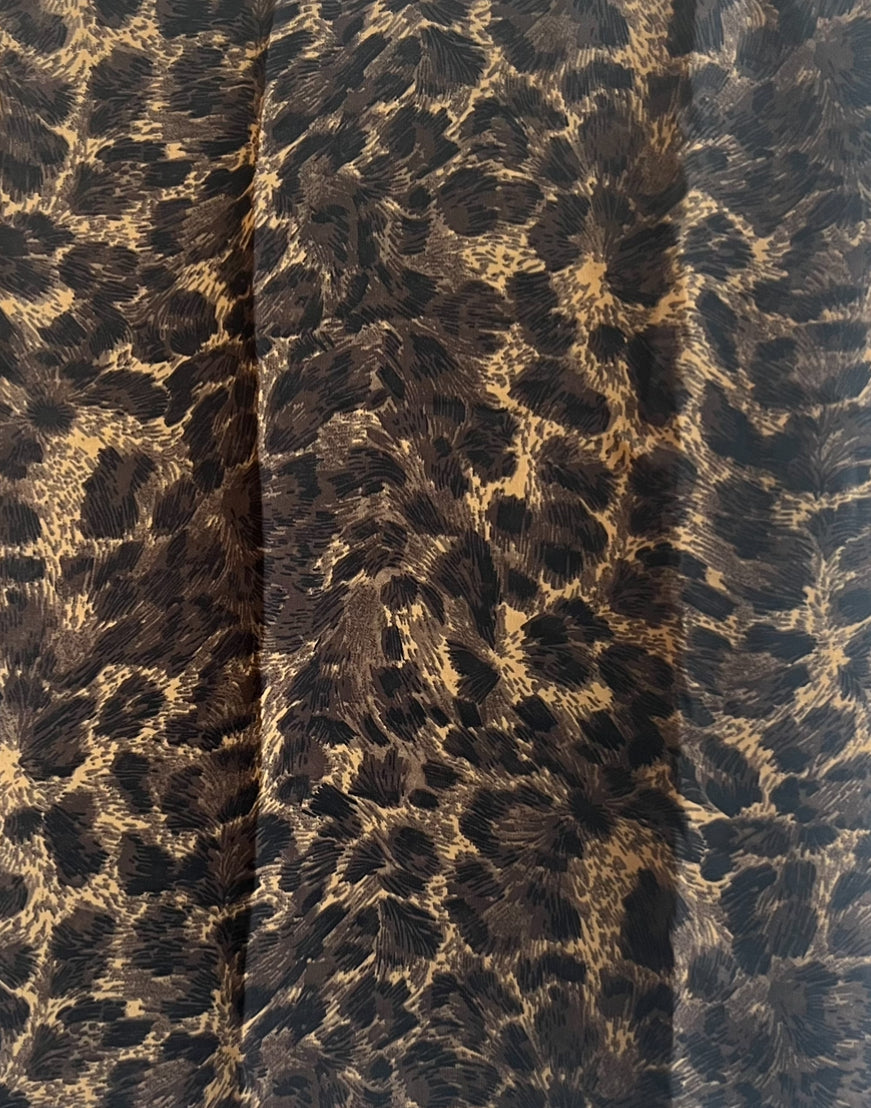 Burnt Sienna Cheetah Print Hijab