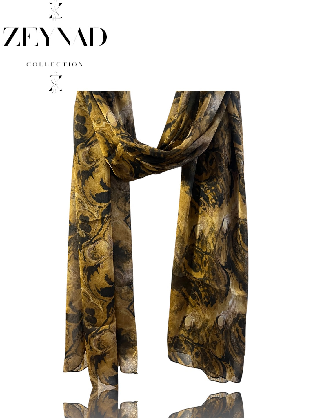 Gold dusk ZEYNAD summer hijab