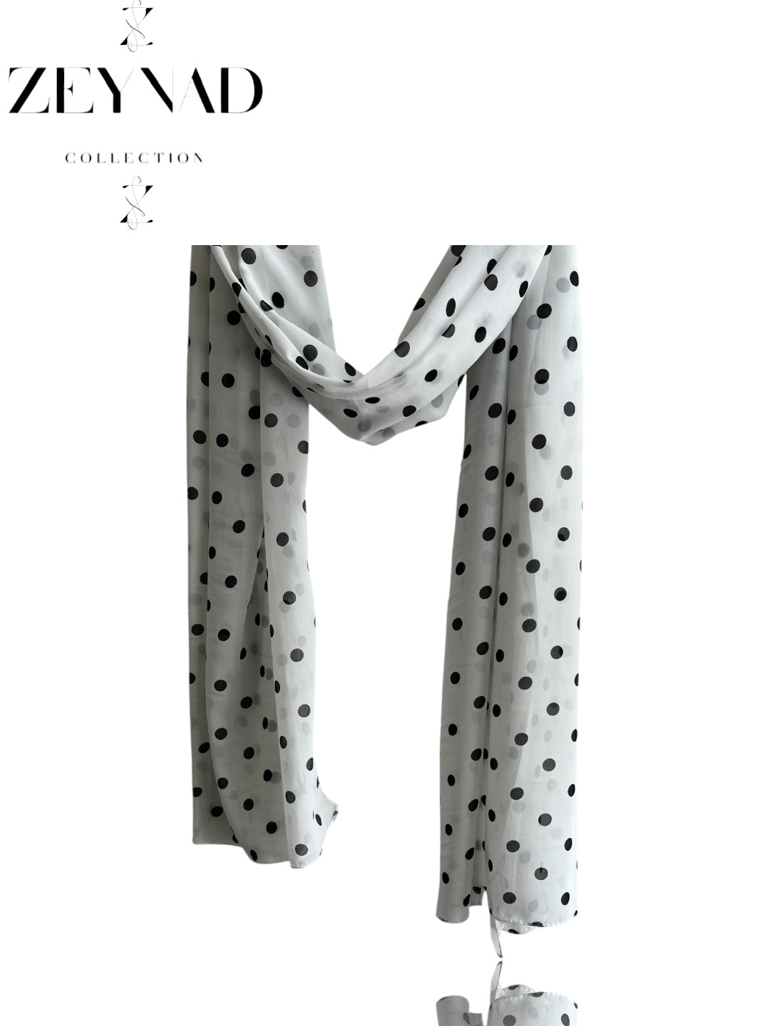 Ghostly ZEYNAD polka dot print