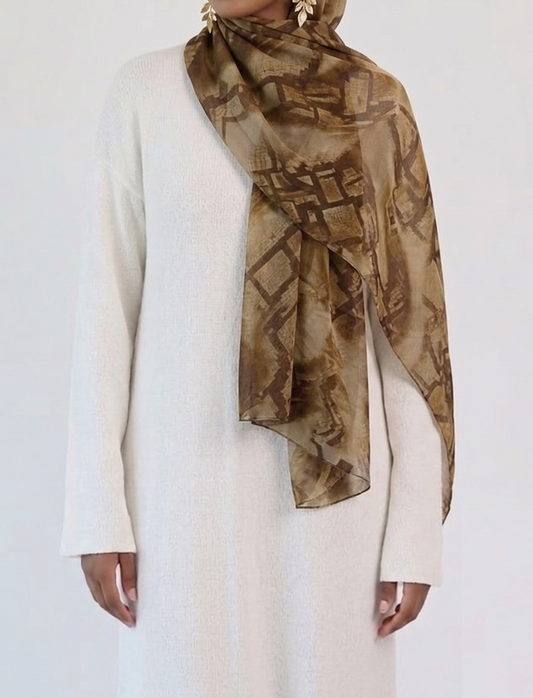 Caramel ZEYNAD summer hijab