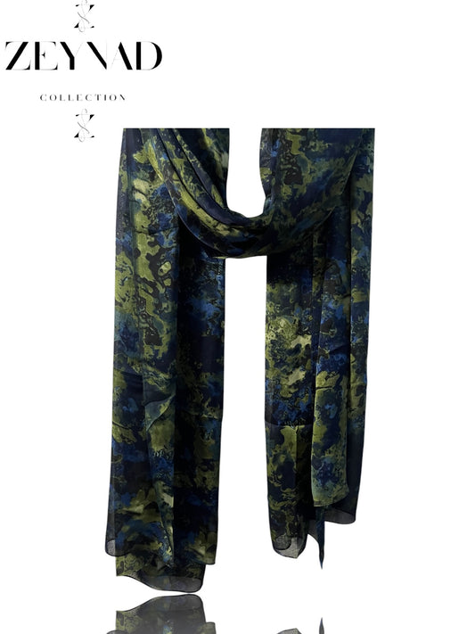 Midnight army ZEYNAD summer hijab