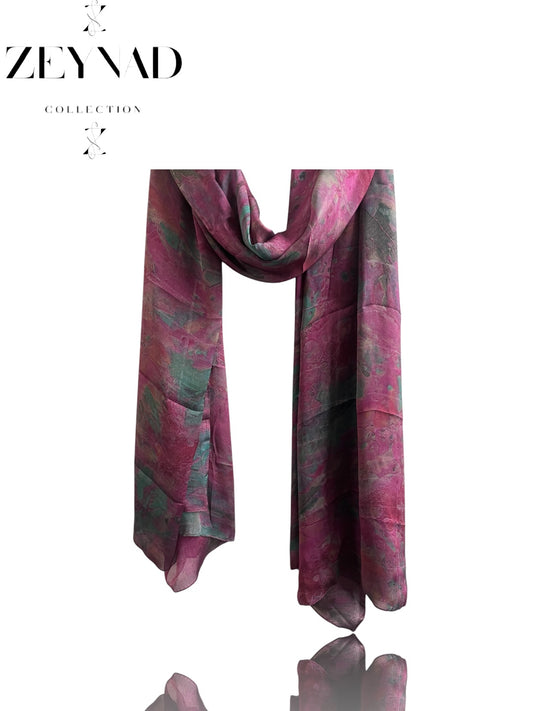 Pink blossom ZEYNAD summer hijab