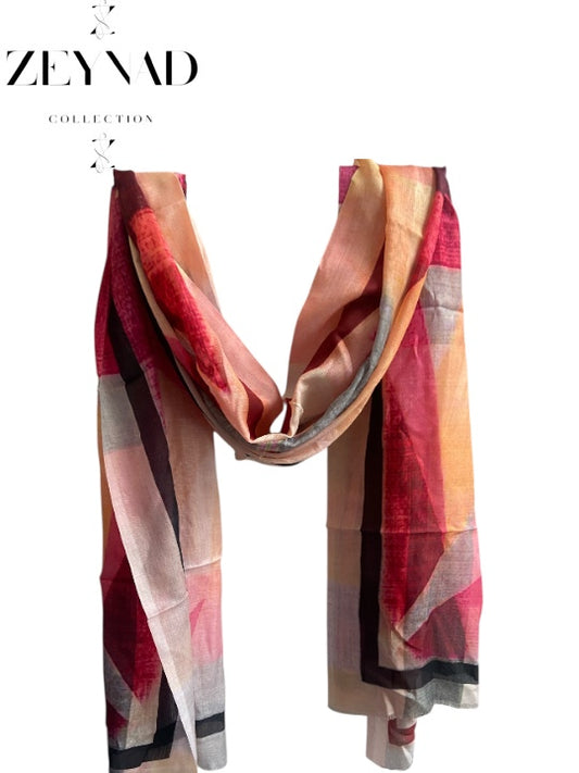 Pastel Flame Dim Modal Hijab