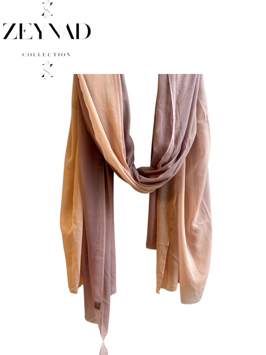 Sunset Pink & Purple Modal Hijab