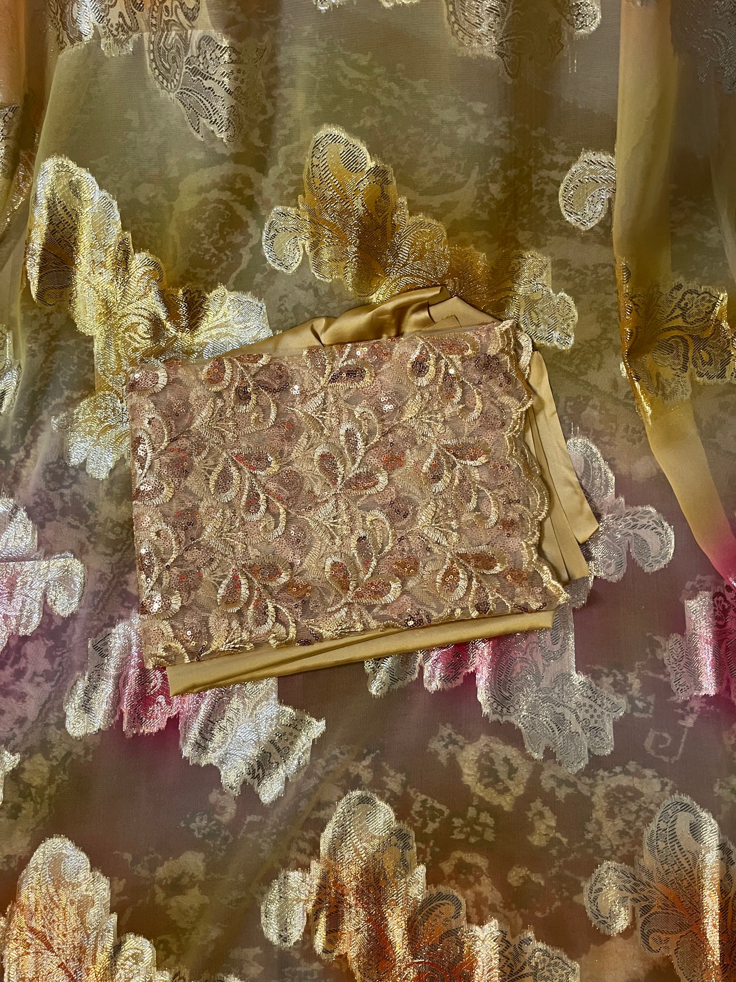 Original sunset & pink red Dirac set