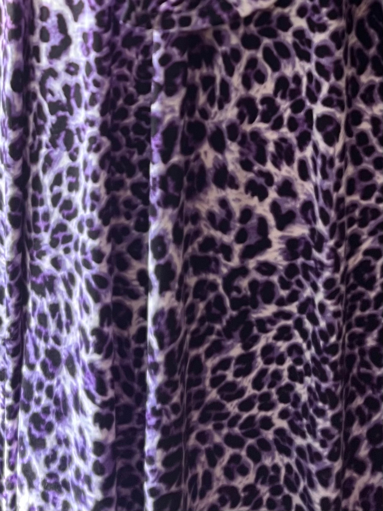 Purple Cheetah Print Prayer Set
