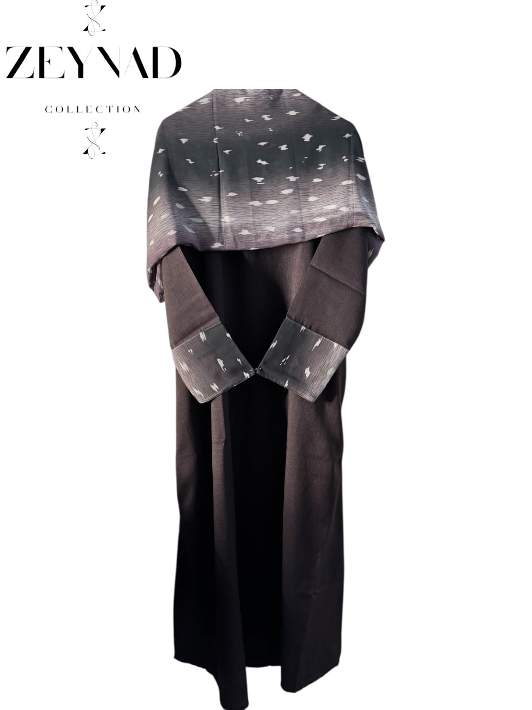 Mauve Mist deer matching dress & hijab set