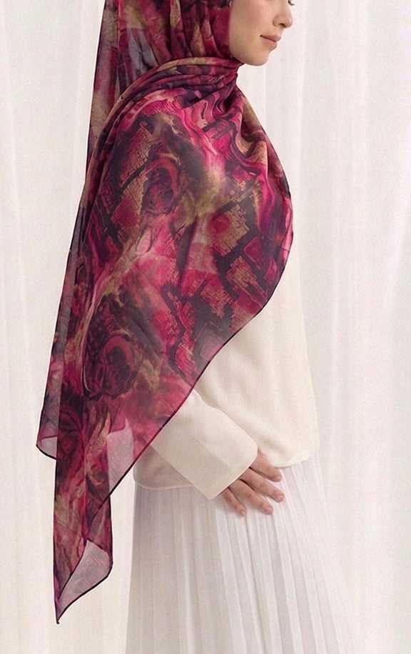 Sand rose ZEYNAD summer hijab
