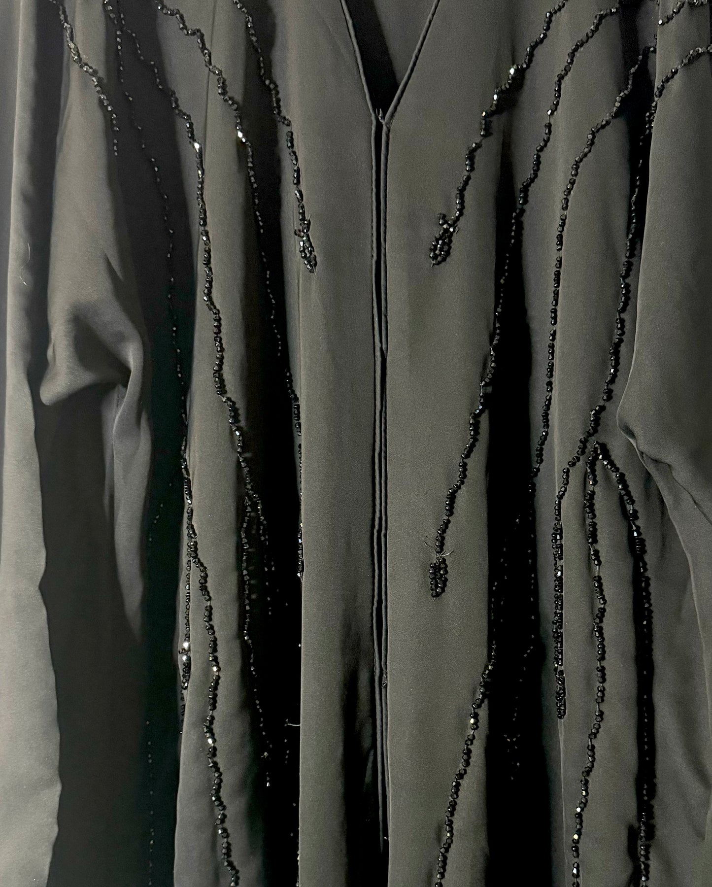 Black on Black Abaya
