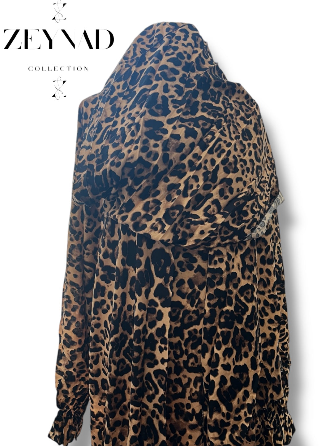 Brown Leopard Print Prayer Set