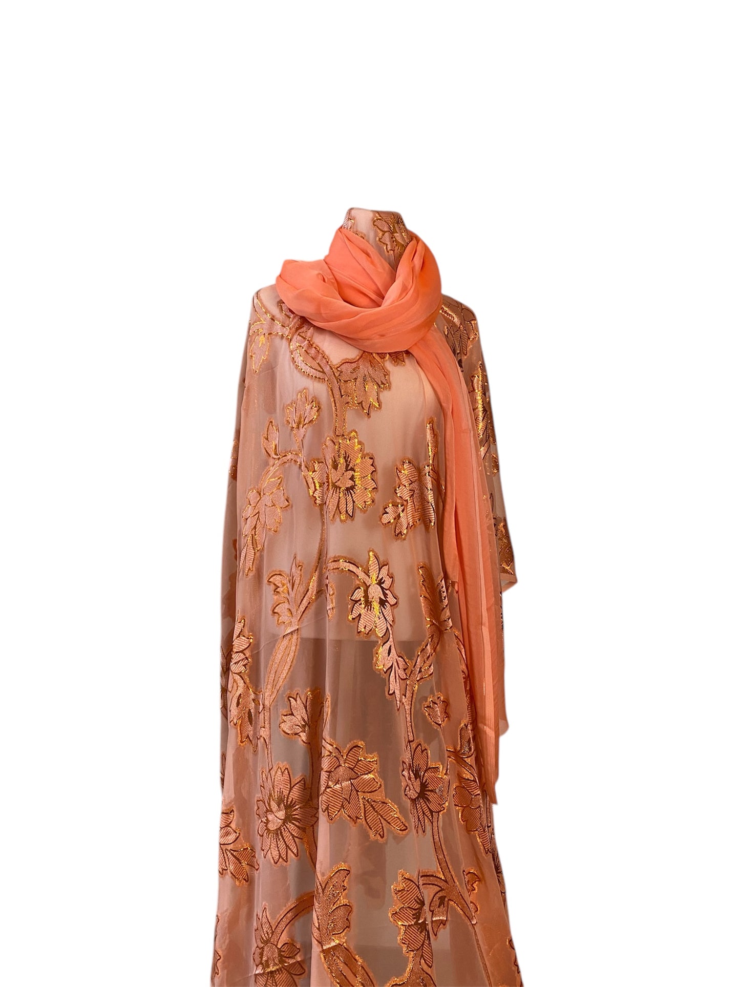 Floral peach Dirac