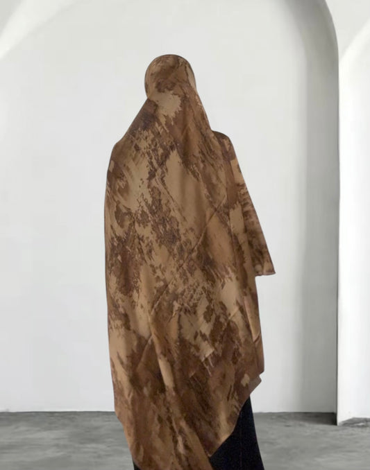 Camel ZEYNAD watercolor print