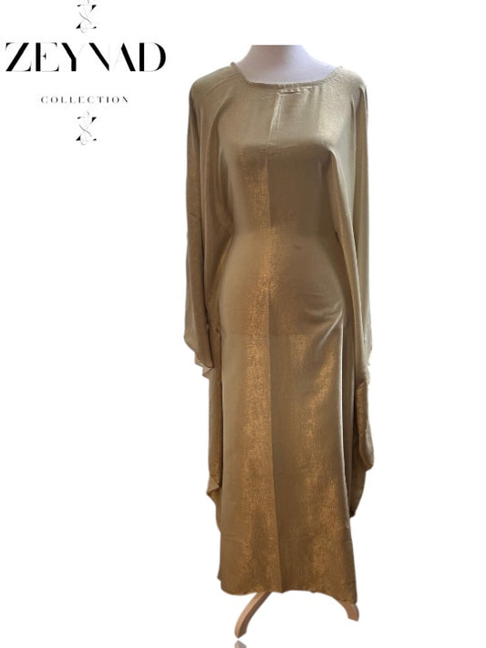 Premium Light Green Butterfly Dress